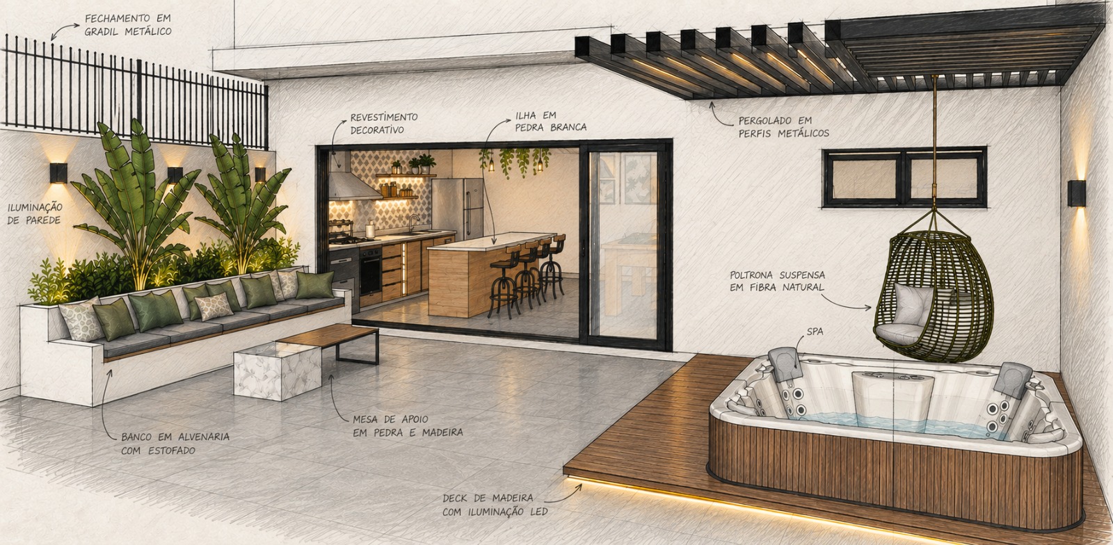 Área Gourmet G&J — imagem adicional 1